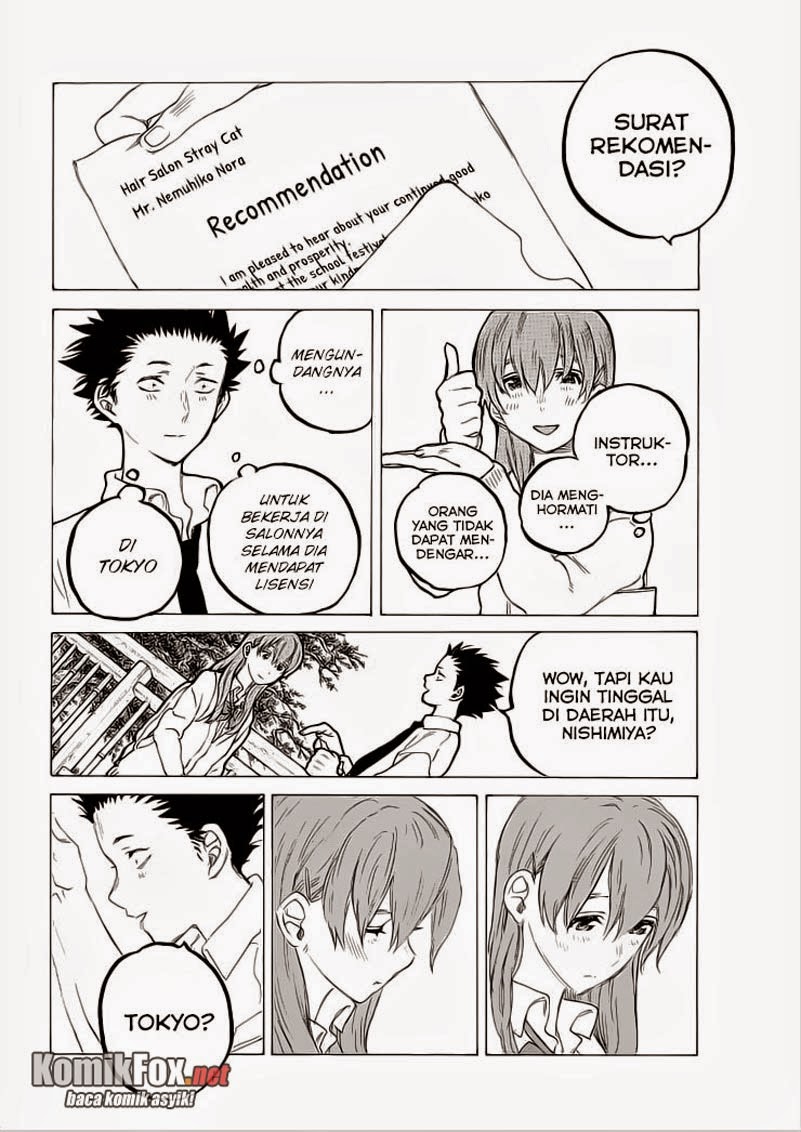 Koe no Katachi Bab 59 halaman 10