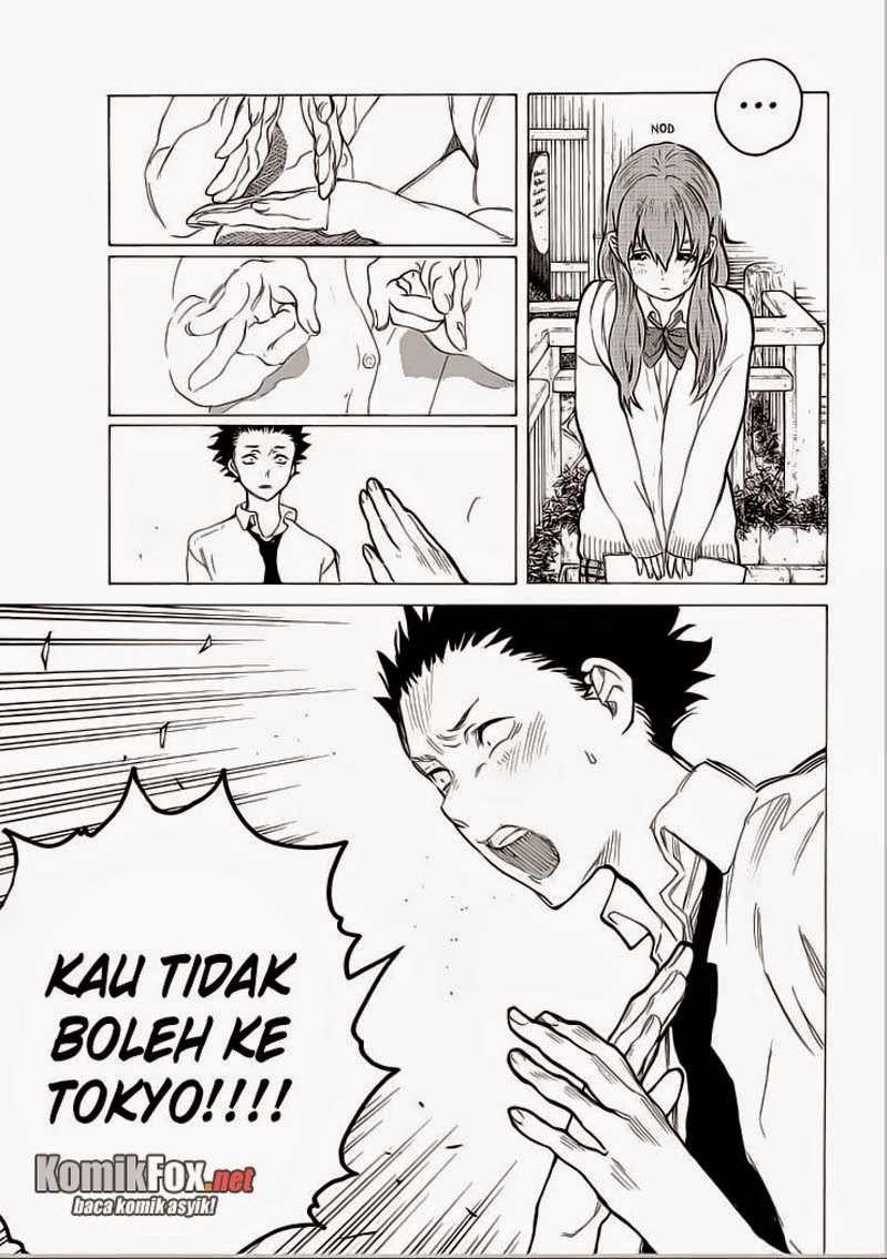 Koe no Katachi Bab 59 halaman 11