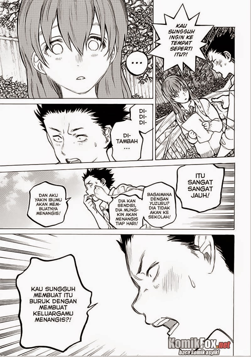 Koe no Katachi Bab 59 halaman 13