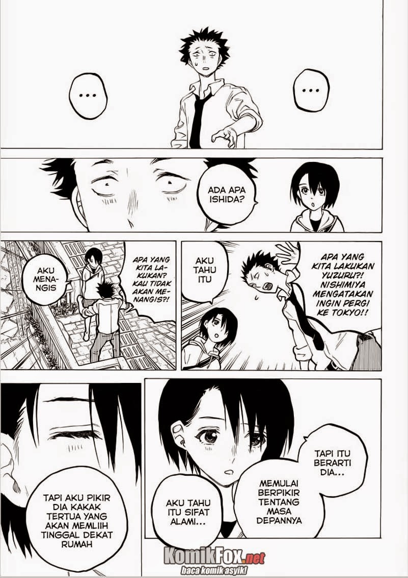 Koe no Katachi Bab 59 halaman 15