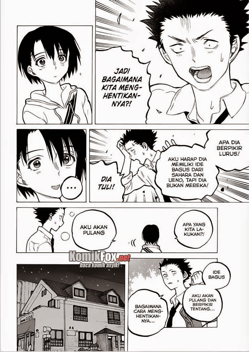 Koe no Katachi Bab 59 halaman 16