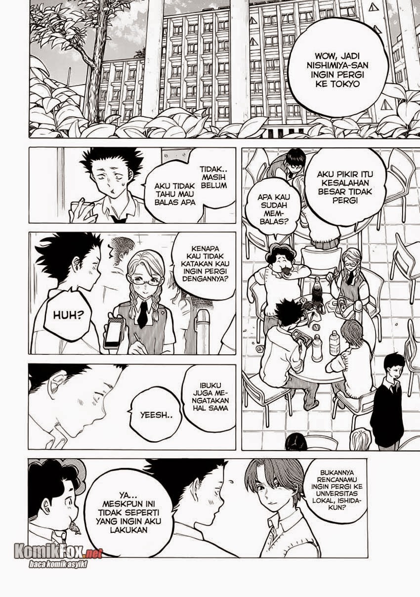 Koe no Katachi Bab 60 halaman 4