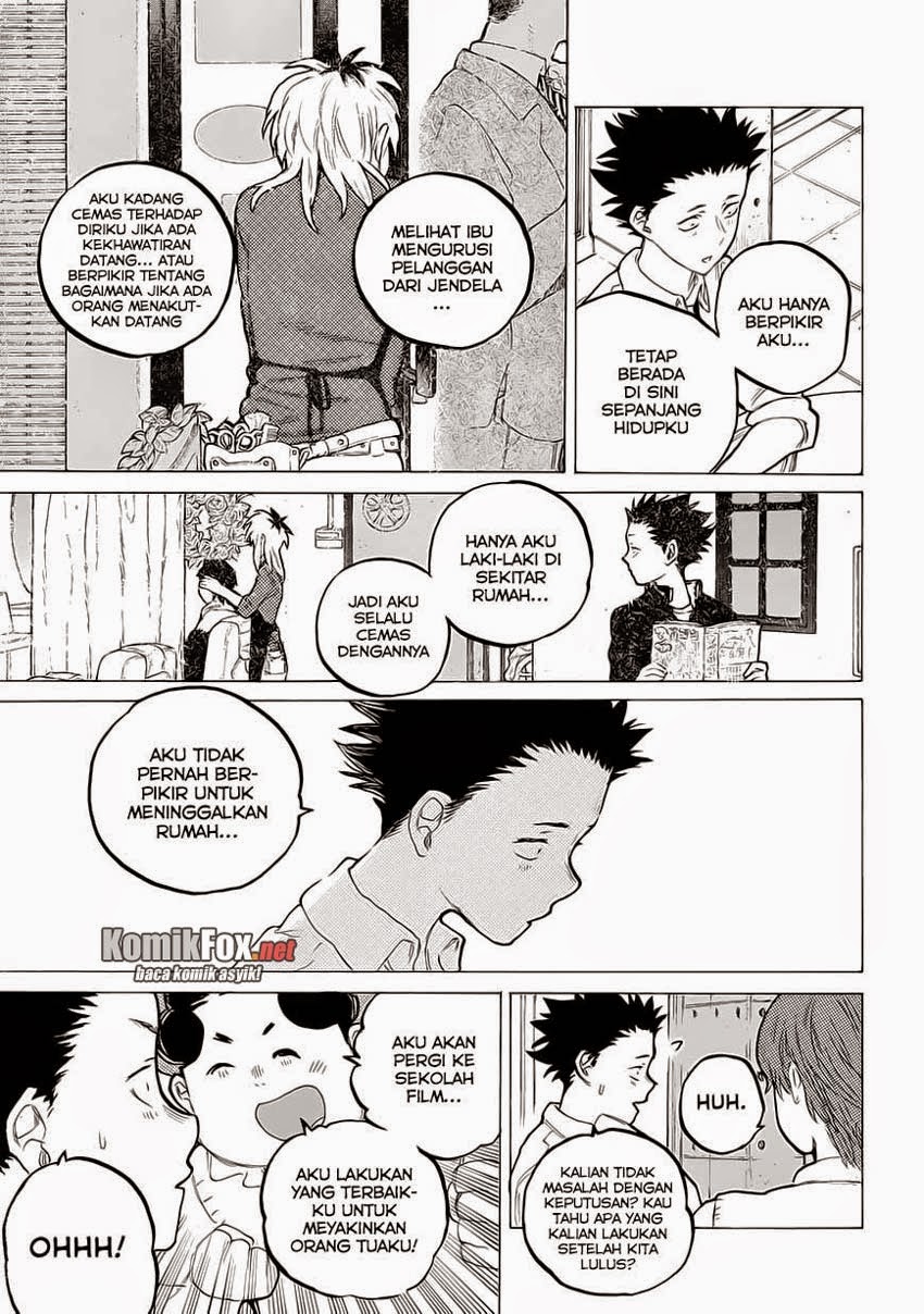 Koe no Katachi Bab 60 halaman 5