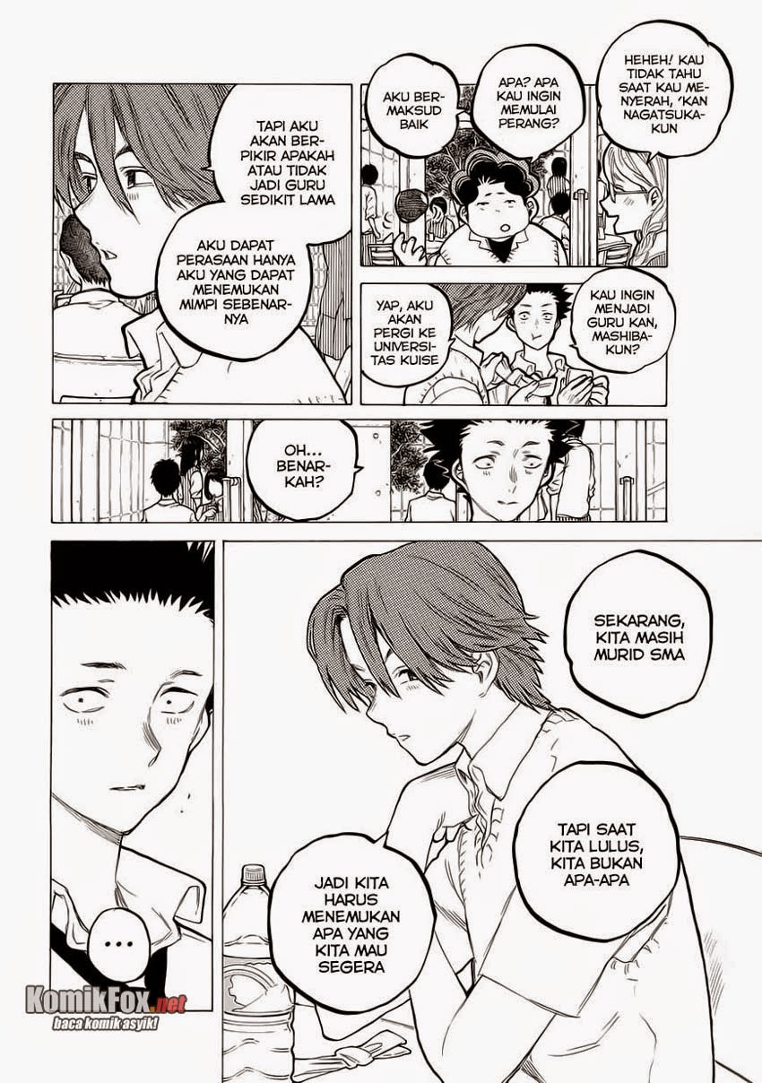 Koe no Katachi Bab 60 halaman 6