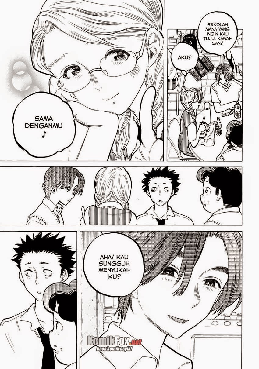 Koe no Katachi Bab 60 halaman 7