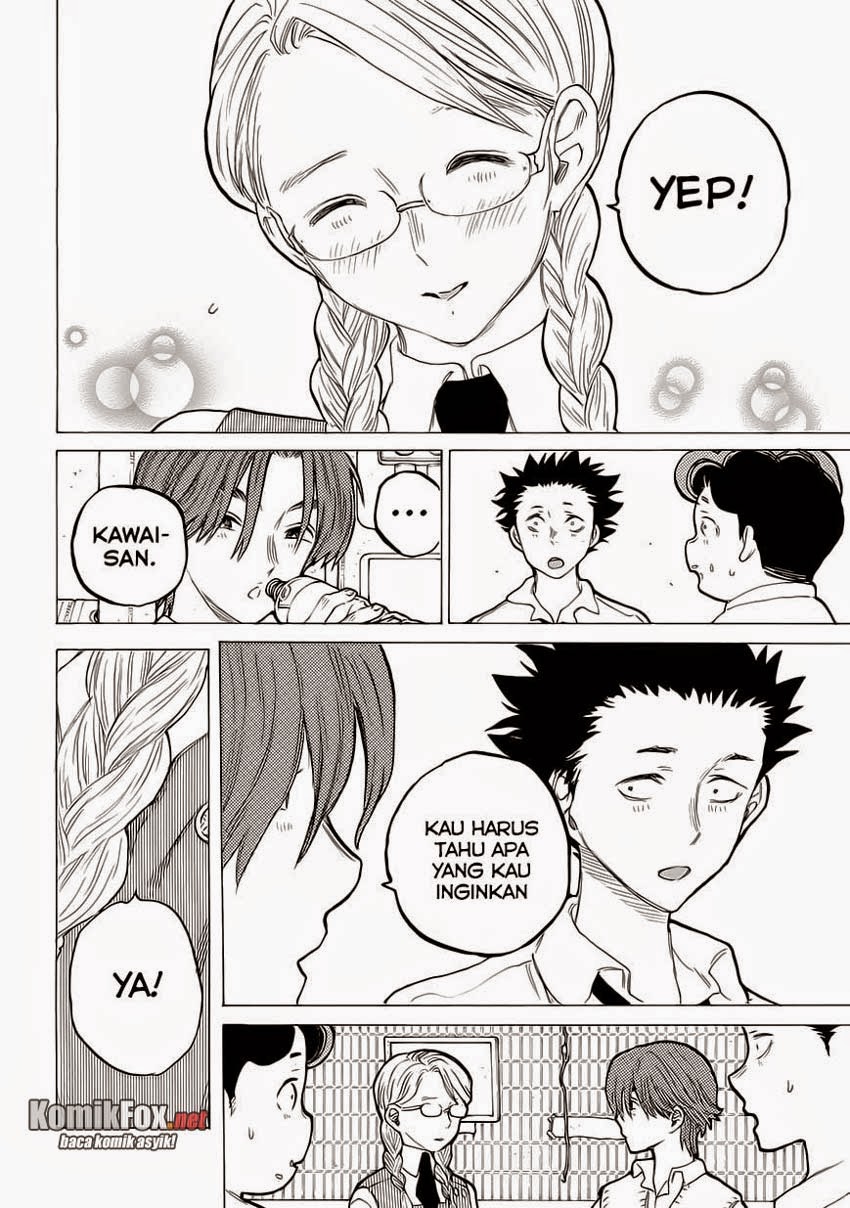 Koe no Katachi Bab 60 halaman 8