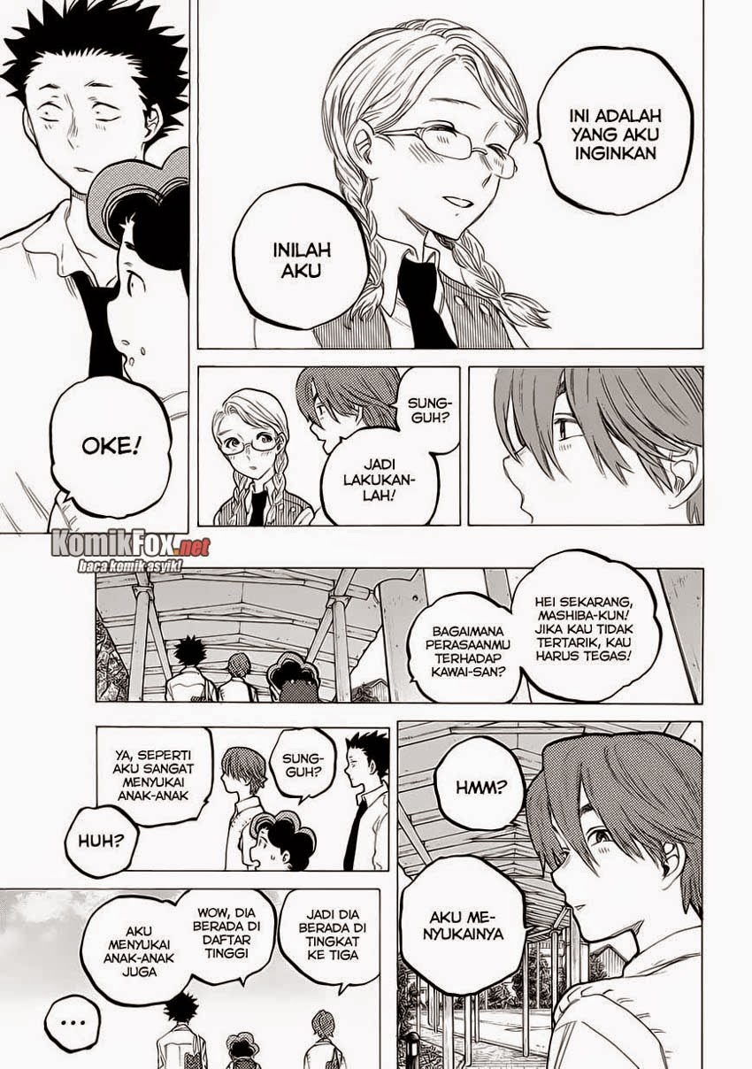 Koe no Katachi Bab 60 halaman 9