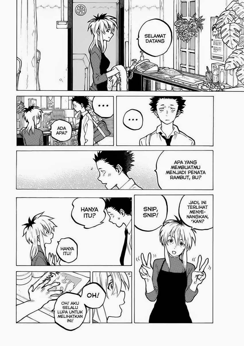 Koe no Katachi Bab 60 halaman 10