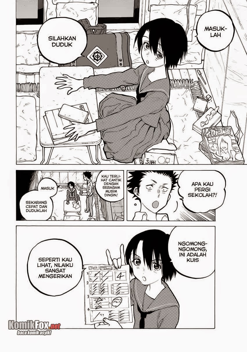 Koe no Katachi Bab 60 halaman 12
