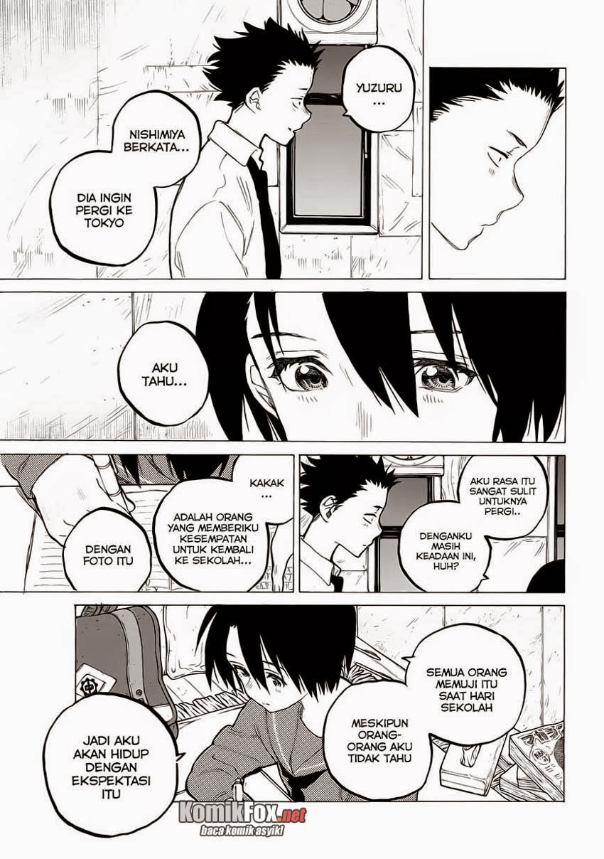 Koe no Katachi Bab 60 halaman 15