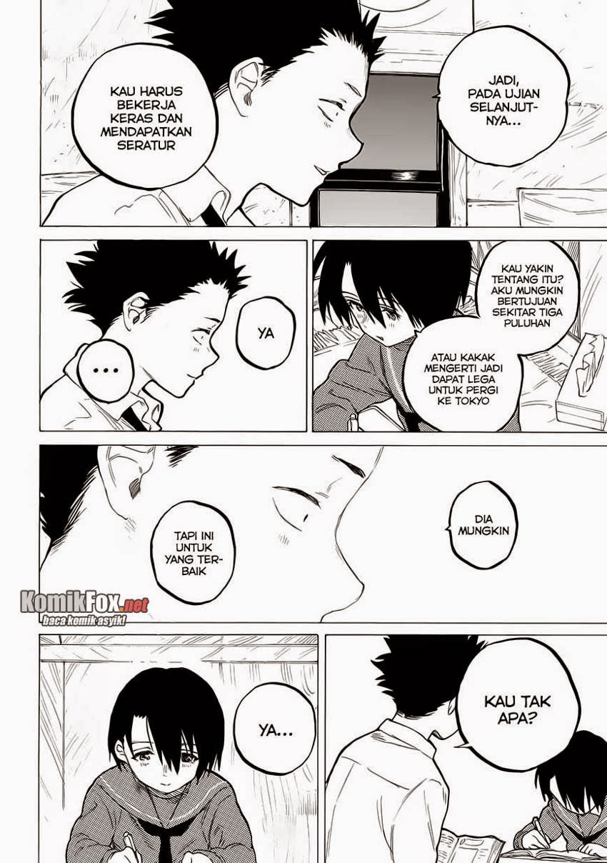 Koe no Katachi Bab 60 halaman 16