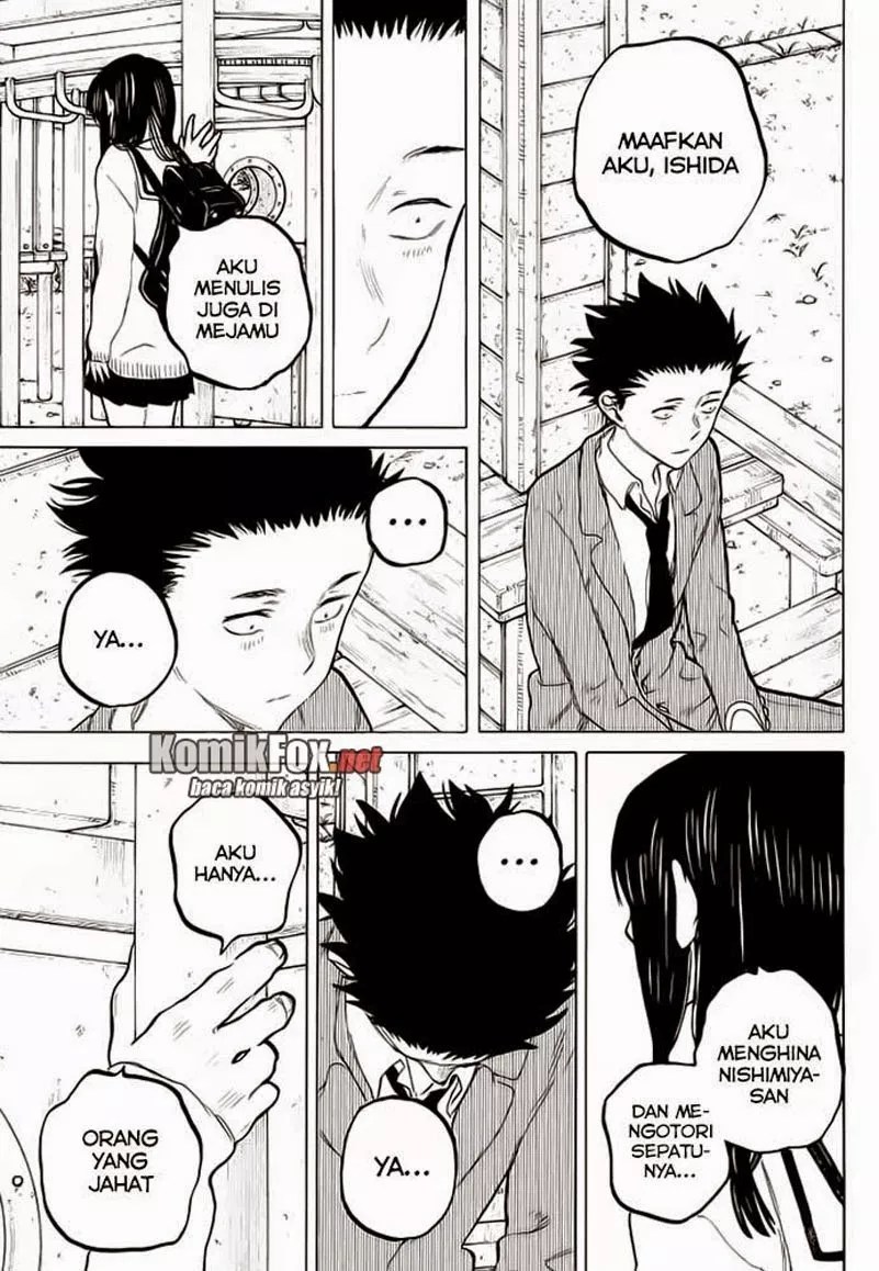 Koe no Katachi chapter 61 halaman 8