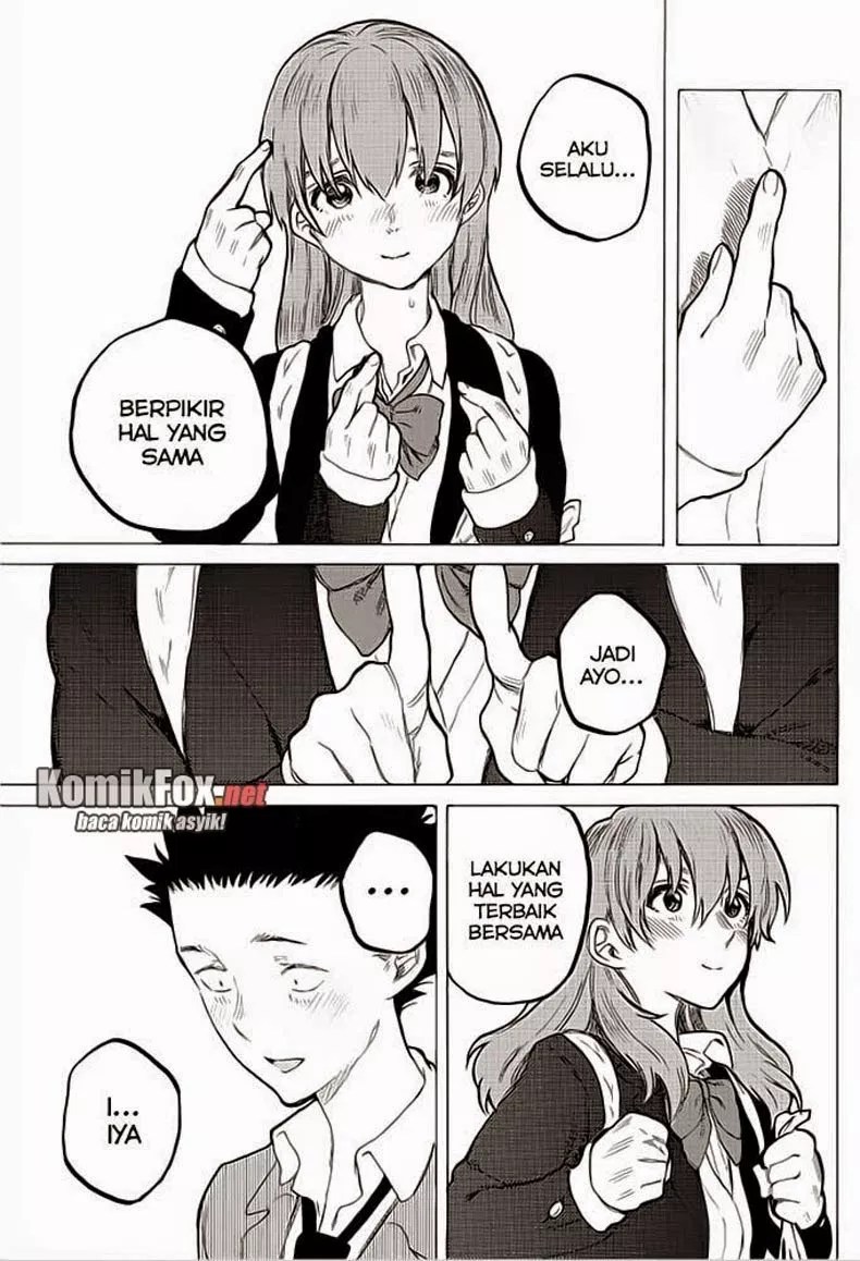 Koe no Katachi chapter 61 halaman 14