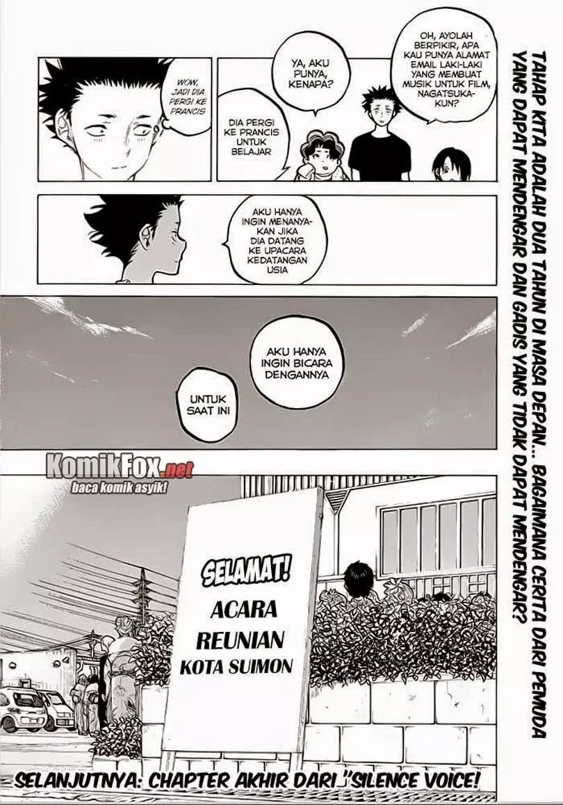 Koe no Katachi chapter 61 halaman 19