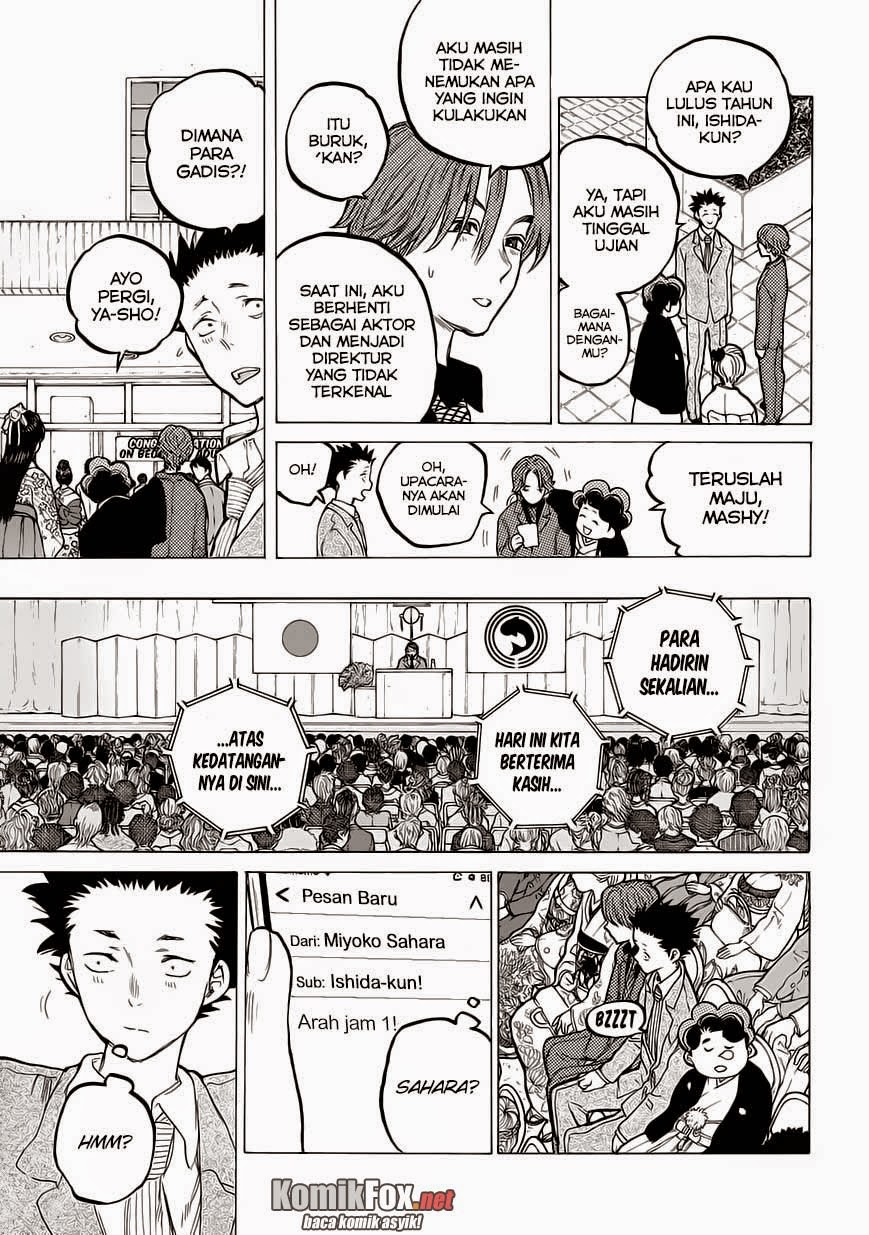 Koe no Katachi Bab 62 halaman 7