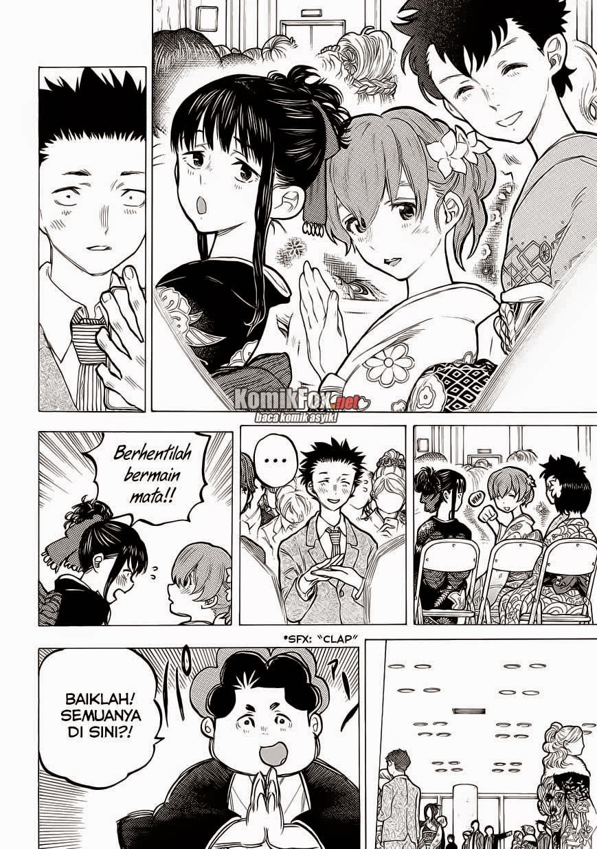 Koe no Katachi Bab 62 halaman 8