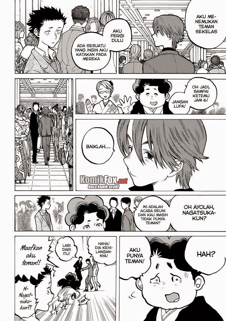 Koe no Katachi Bab 62 halaman 10