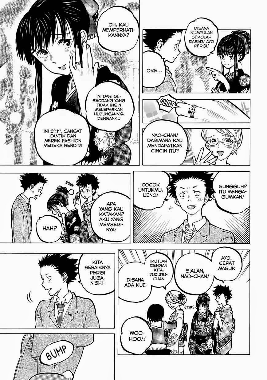 Koe no Katachi Bab 62 halaman 11