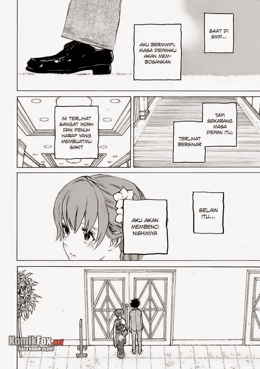 Koe no Katachi Bab 62 halaman 14