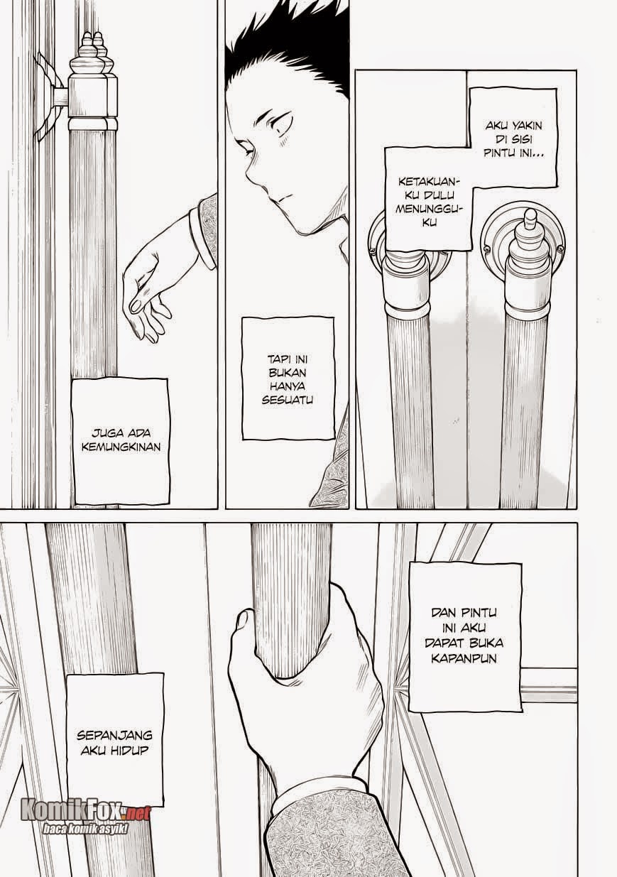 Koe no Katachi Bab 62 halaman 15