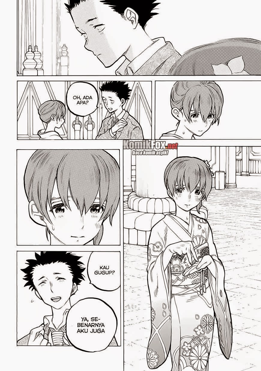 Koe no Katachi Bab 62 halaman 16