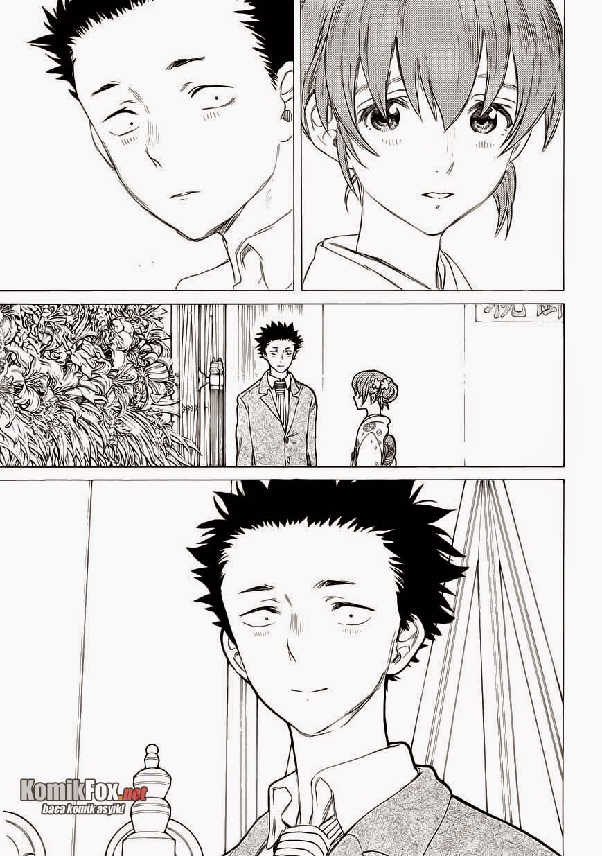 Koe no Katachi Bab 62 halaman 17