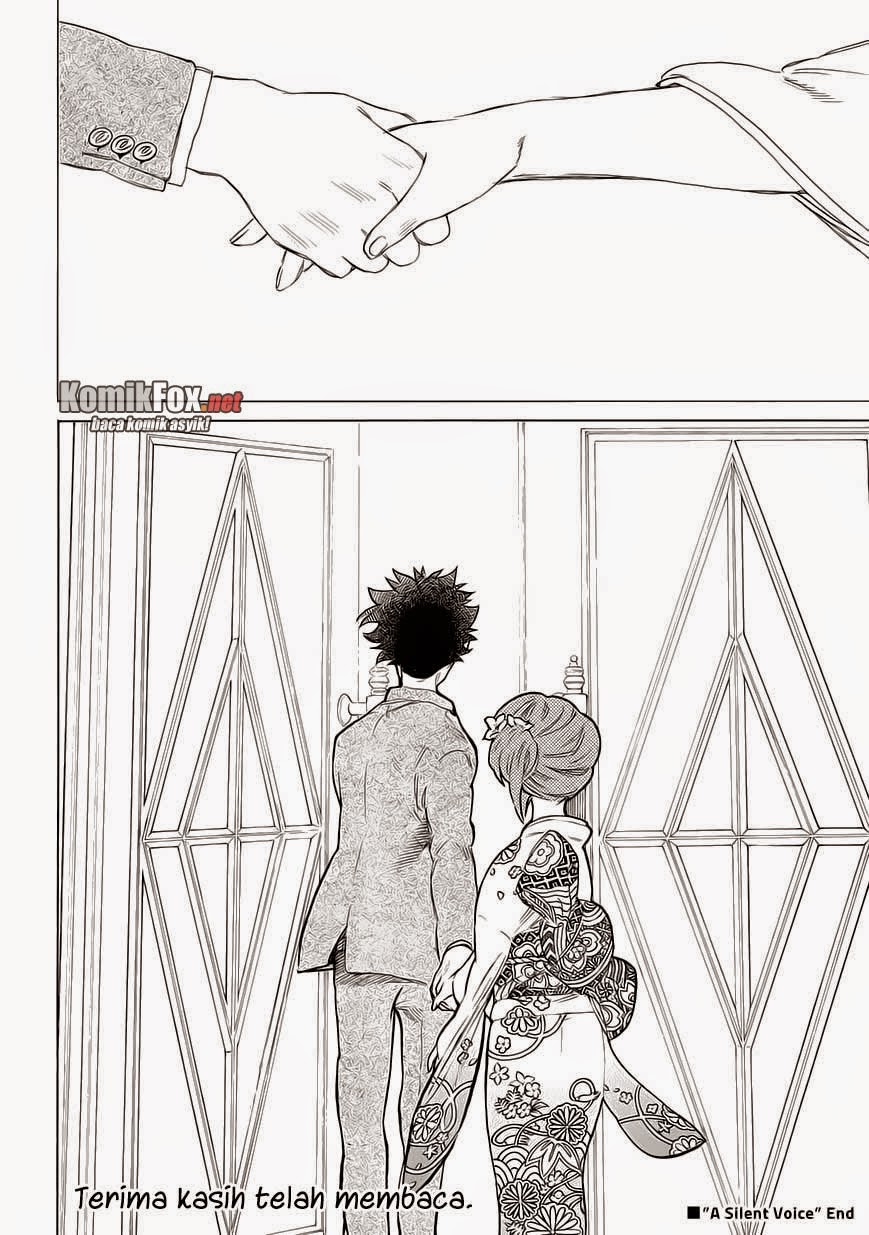Koe no Katachi Bab 62 halaman 19