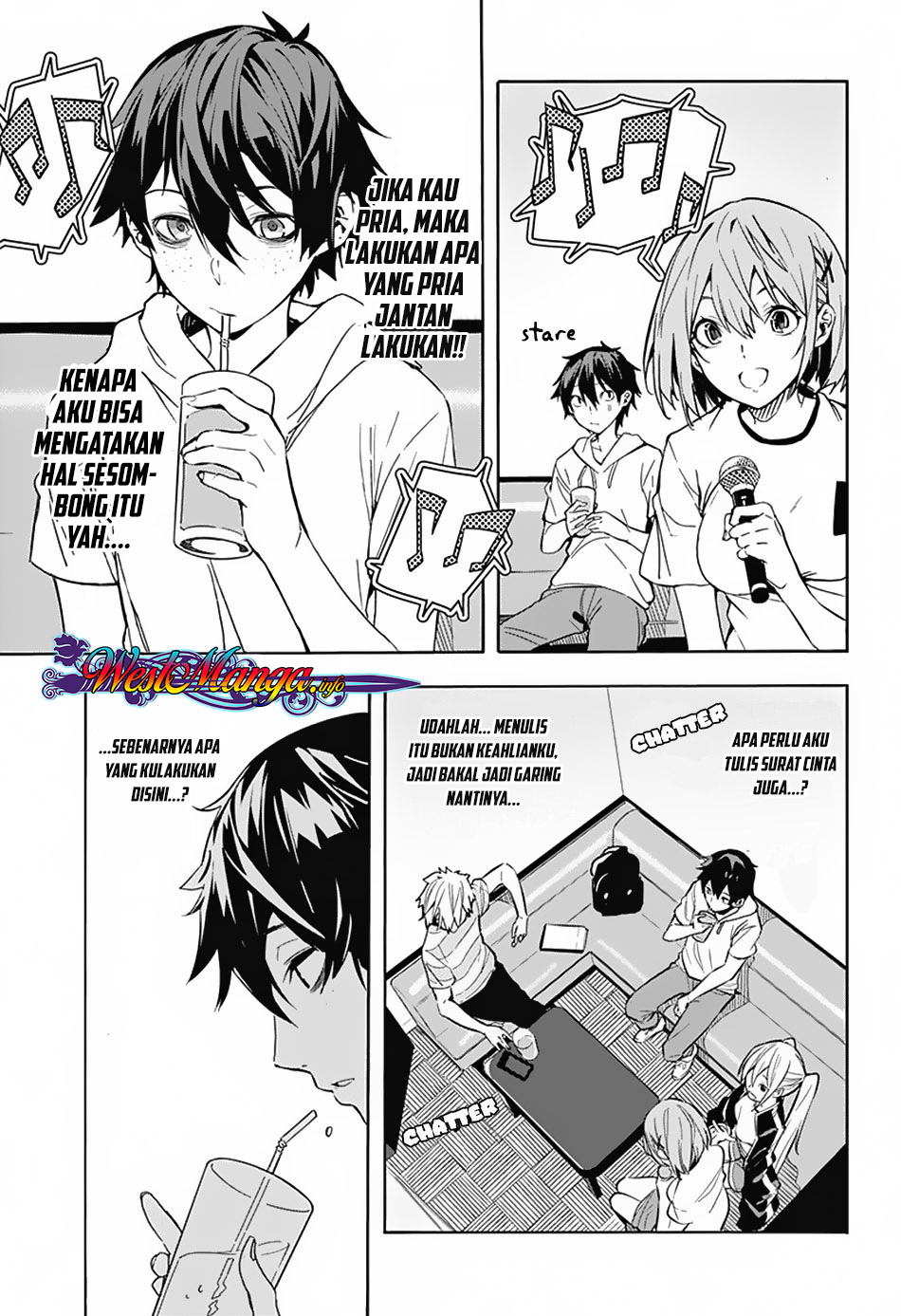 Koi Goku no Toshi Bab 01 halaman 17
