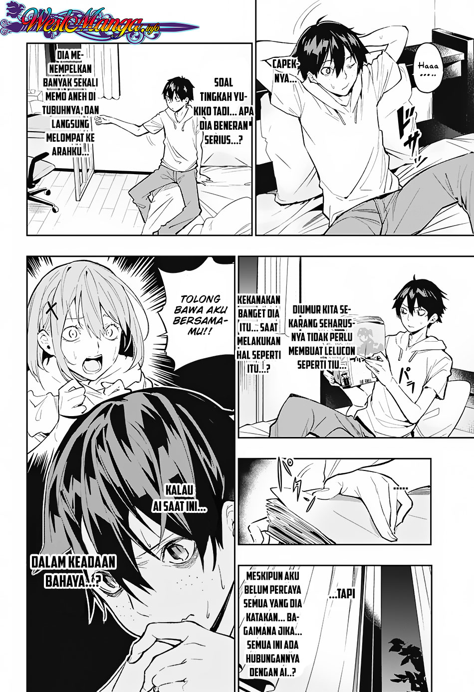 Koi Goku no Toshi Bab 02 halaman 8