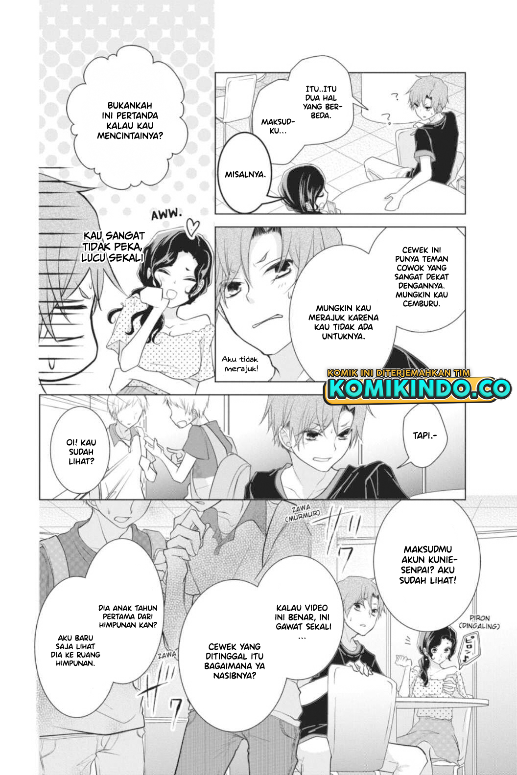 Koi to Shinzou Bab 37 halaman 5