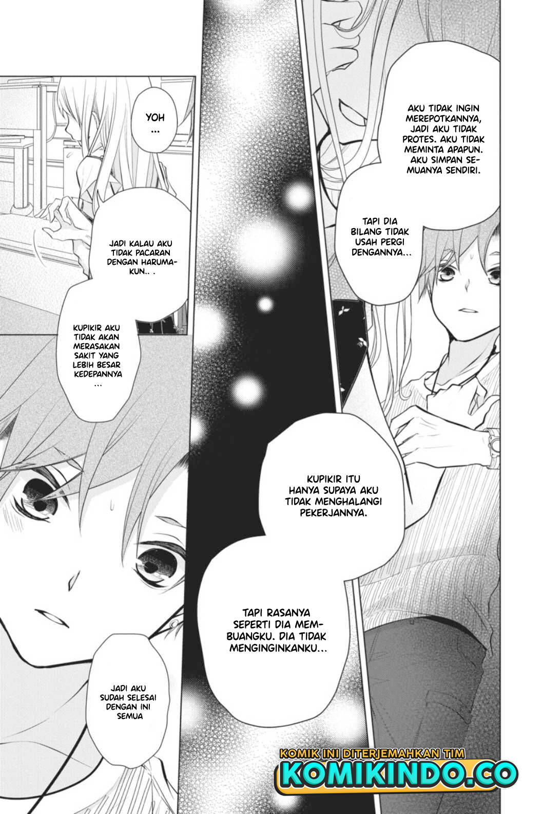 Koi to Shinzou chapter 49 halaman 8