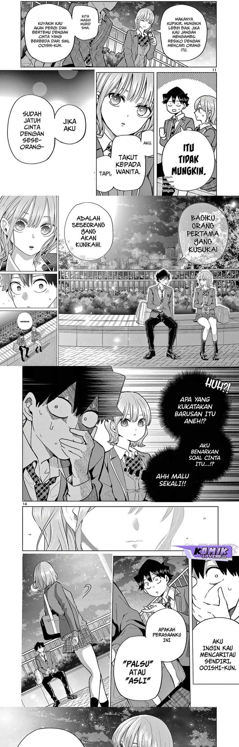 Koibami Shoujo Bab 03 halaman 9