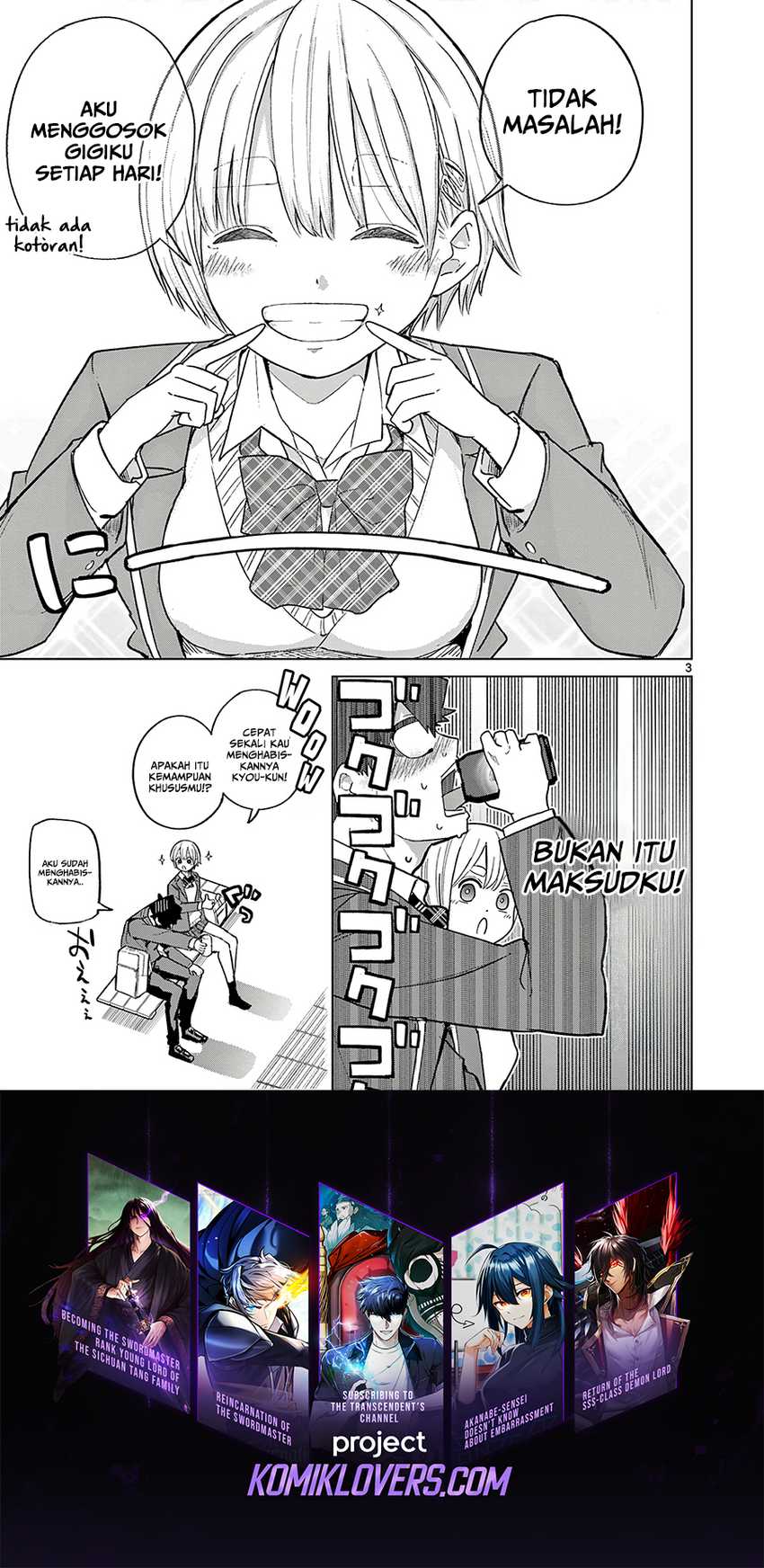 Koibami Shoujo Bab 04.5 halaman 3