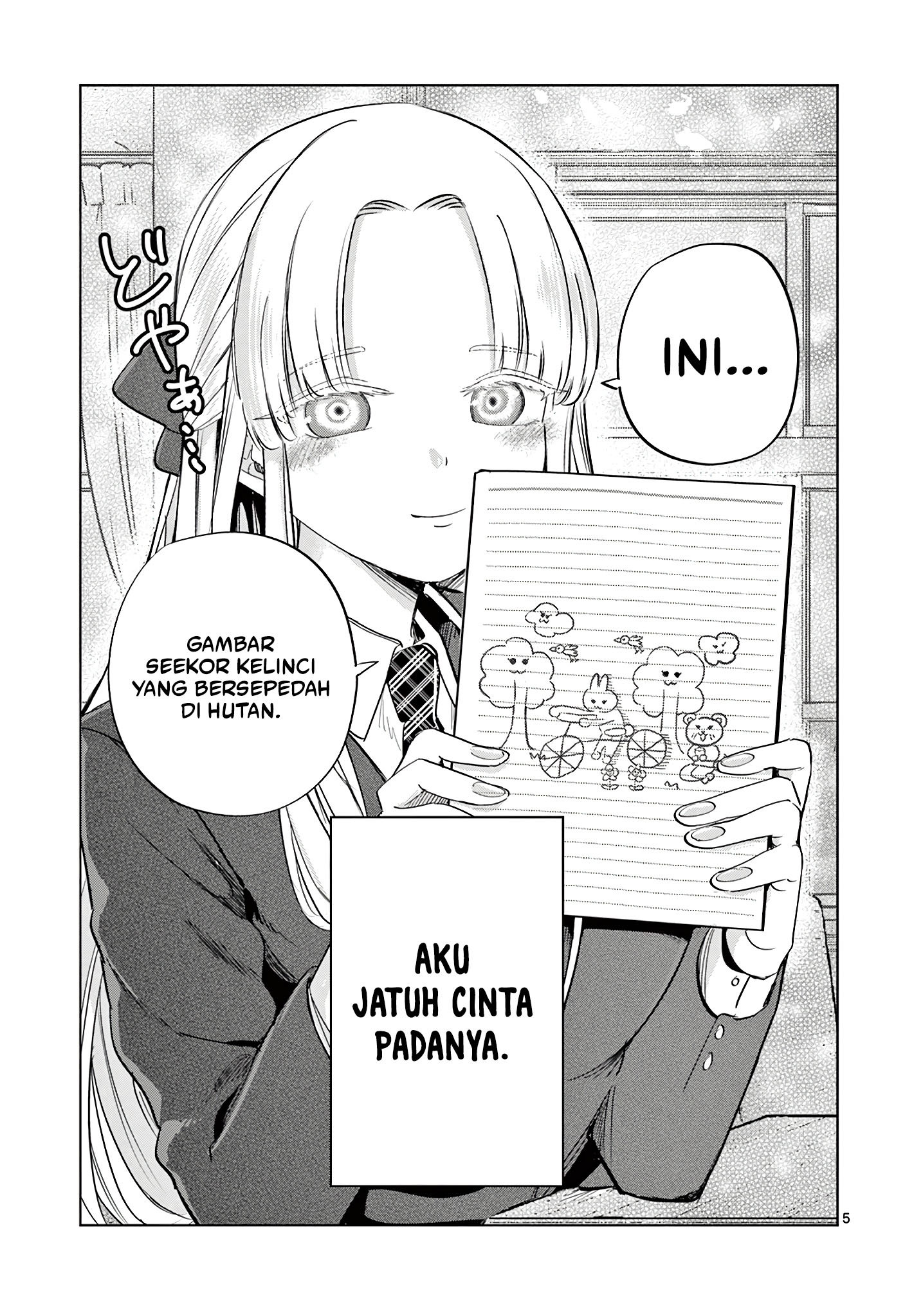 Koibami Shoujo Bab 13.5 halaman 7