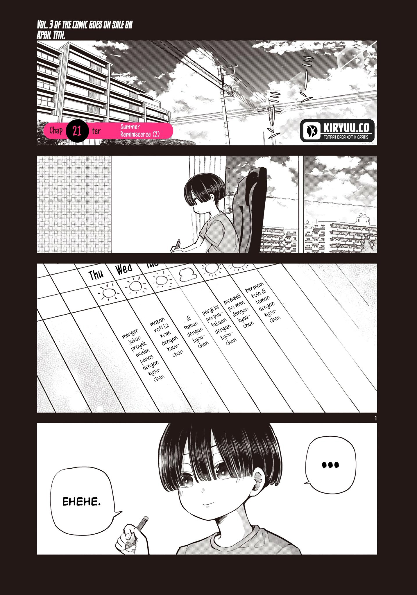 Koibami Shoujo Bab 21 halaman 2