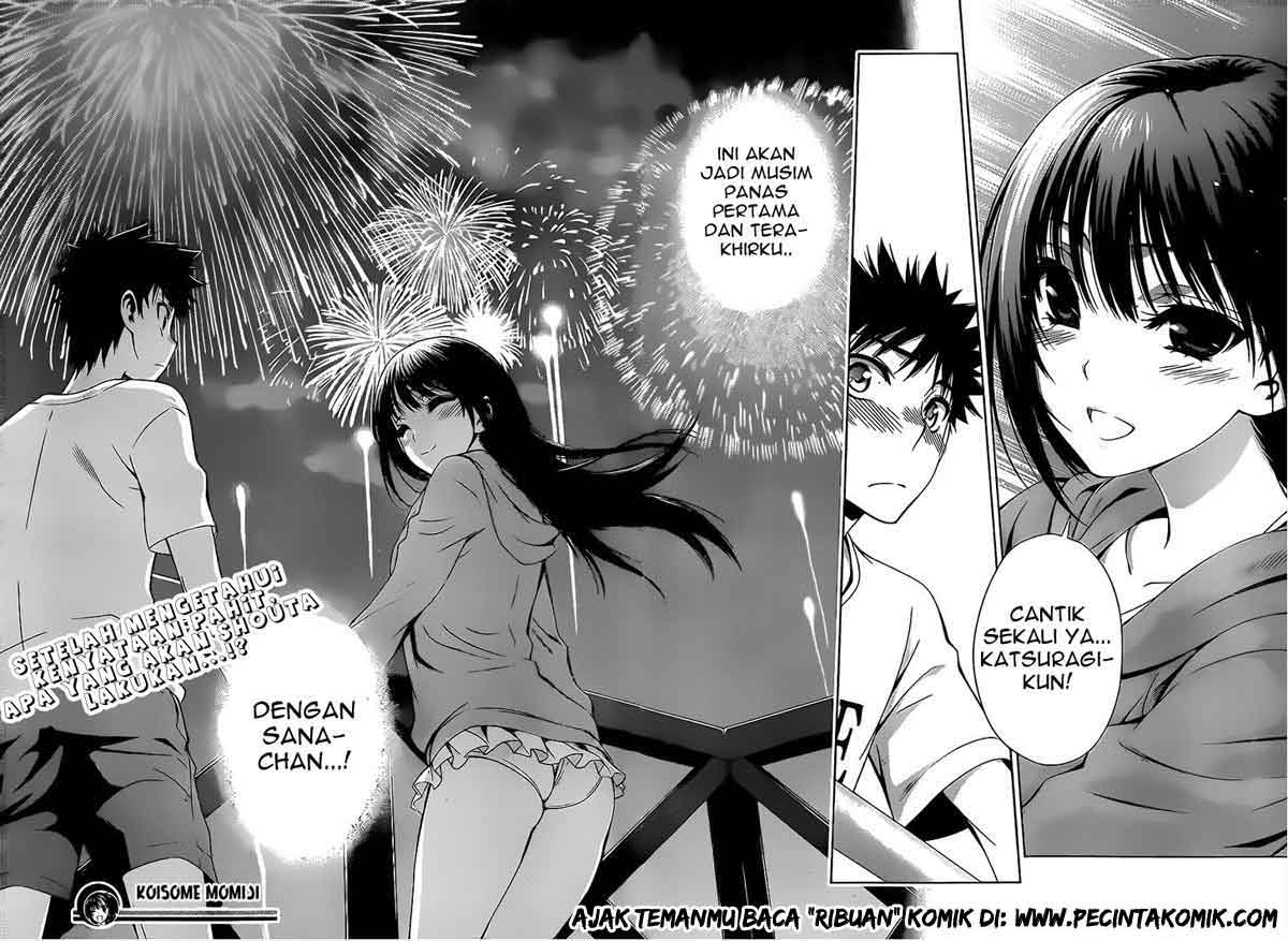 Koisome Momiji chapter 13 halaman 19