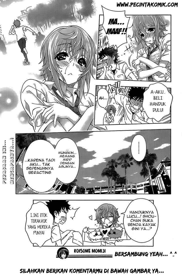 Koisome Momiji chapter 14 halaman 19