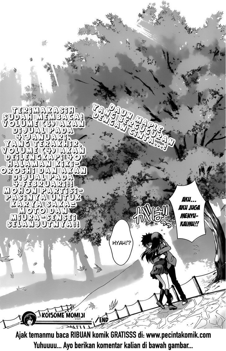 Koisome Momiji Bab 28 halaman 19