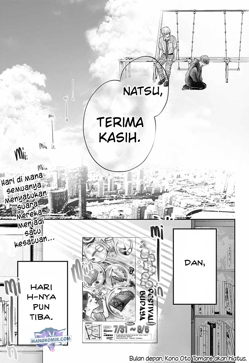 Kono Oto Tomare! Bab 111 halaman 37