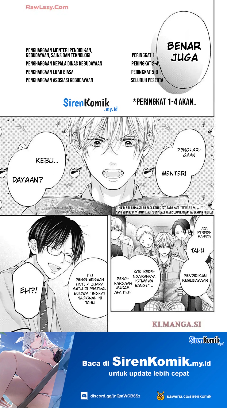 Kono Oto Tomare! Bab 143 halaman 6