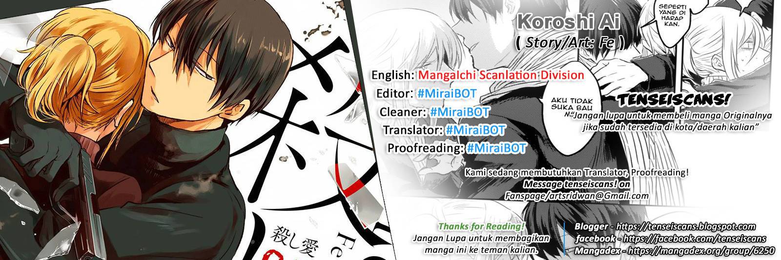 Koroshi Ai chapter 03 halaman 29