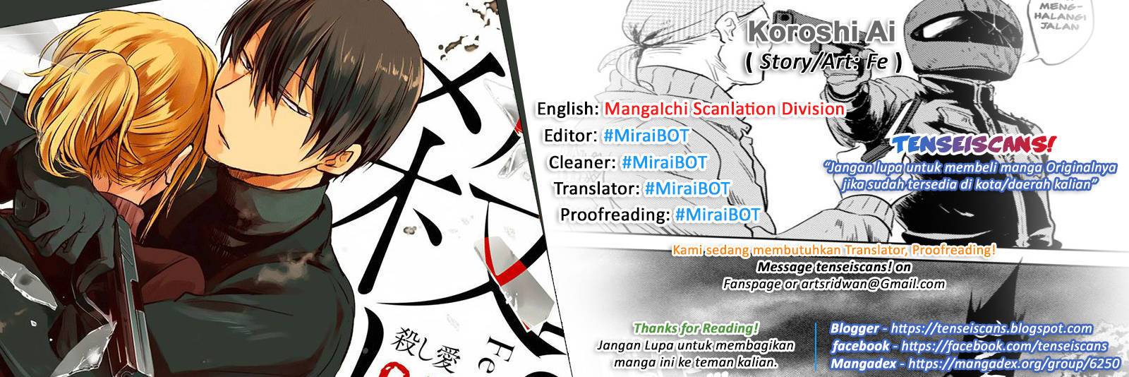 Koroshi Ai Bab 06 halaman 27