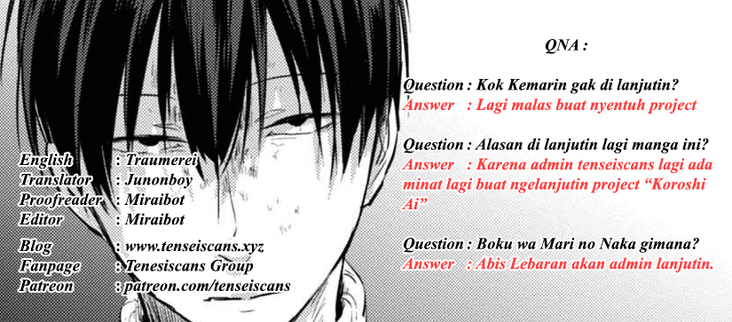 Koroshi Ai Bab 28 halaman 19