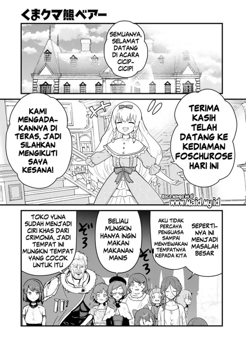 Kuma Kuma Kuma Bear chapter 114 halaman 3