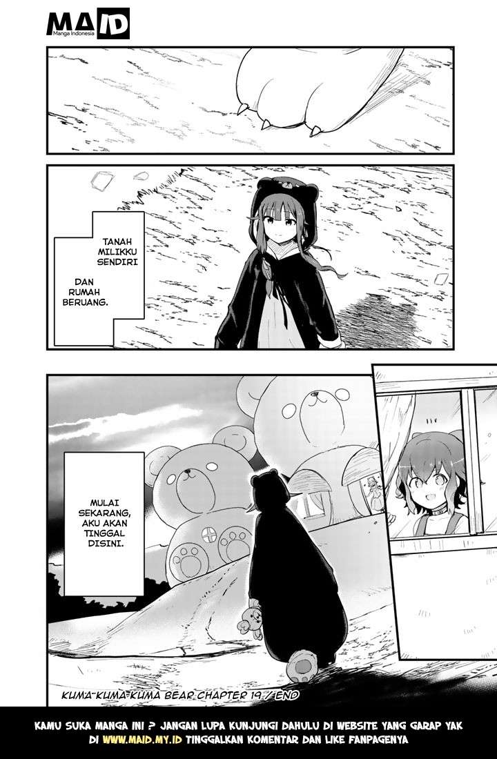 Kuma Kuma Kuma Bear Bab 19 halaman 20