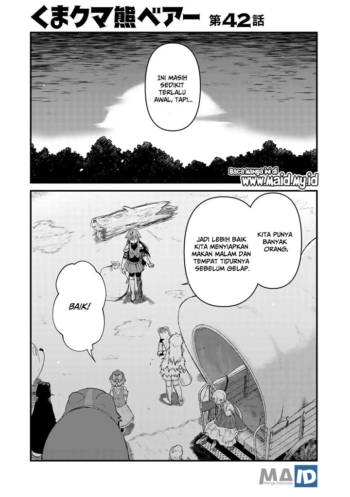 Kuma Kuma Kuma Bear Bab 42 halaman 4