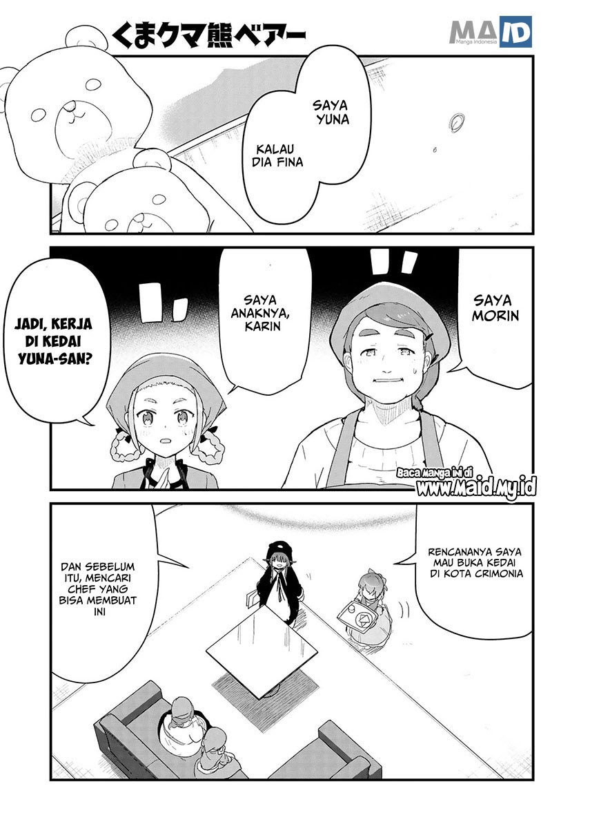 Kuma Kuma Kuma Bear chapter 57 halaman 4