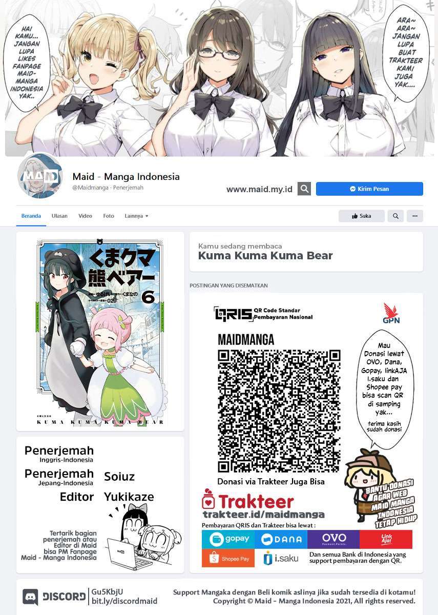 Kuma Kuma Kuma Bear chapter 64 halaman 2