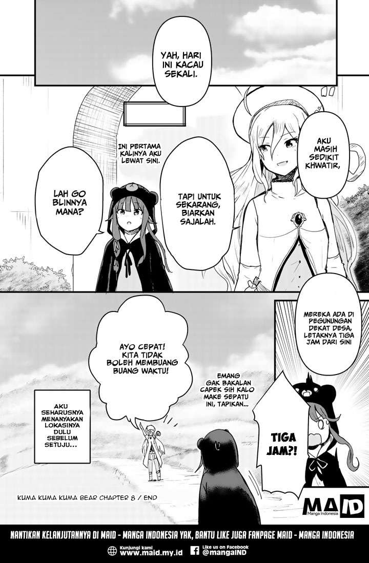 Kuma Kuma Kuma Bear chapter 8 halaman 18