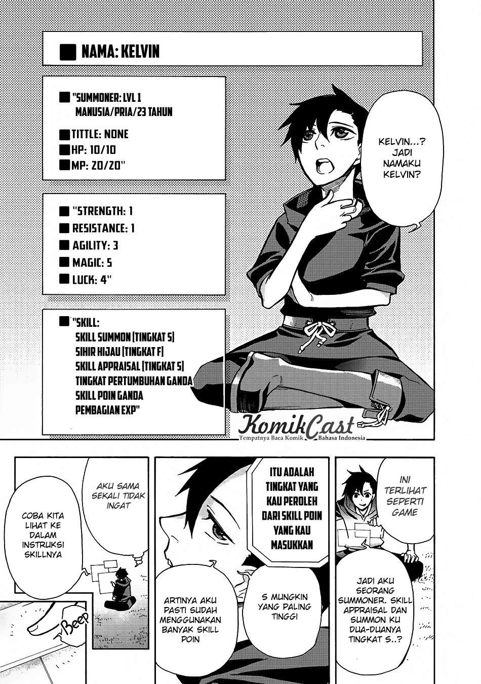 Kuro no Shoukanshi chapter 1 halaman 7